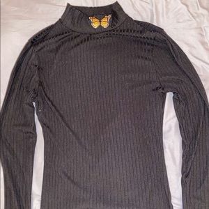 Long sleeve turtle neck shirt